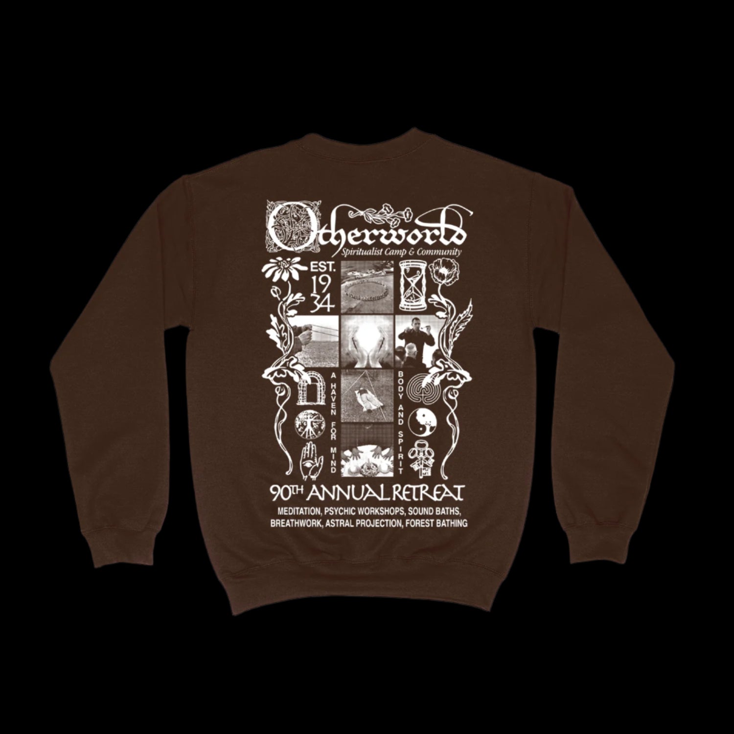 Camp Sweatshirt - Brown