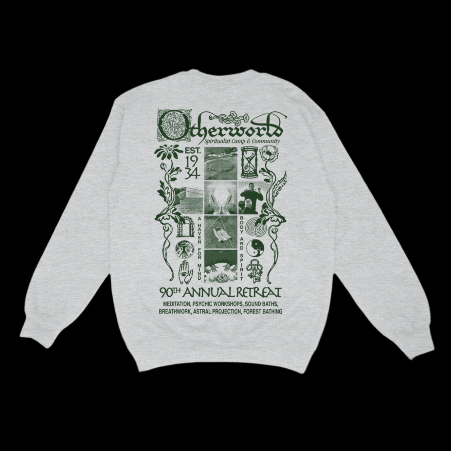 Camp Sweatshirt - Heather Grey