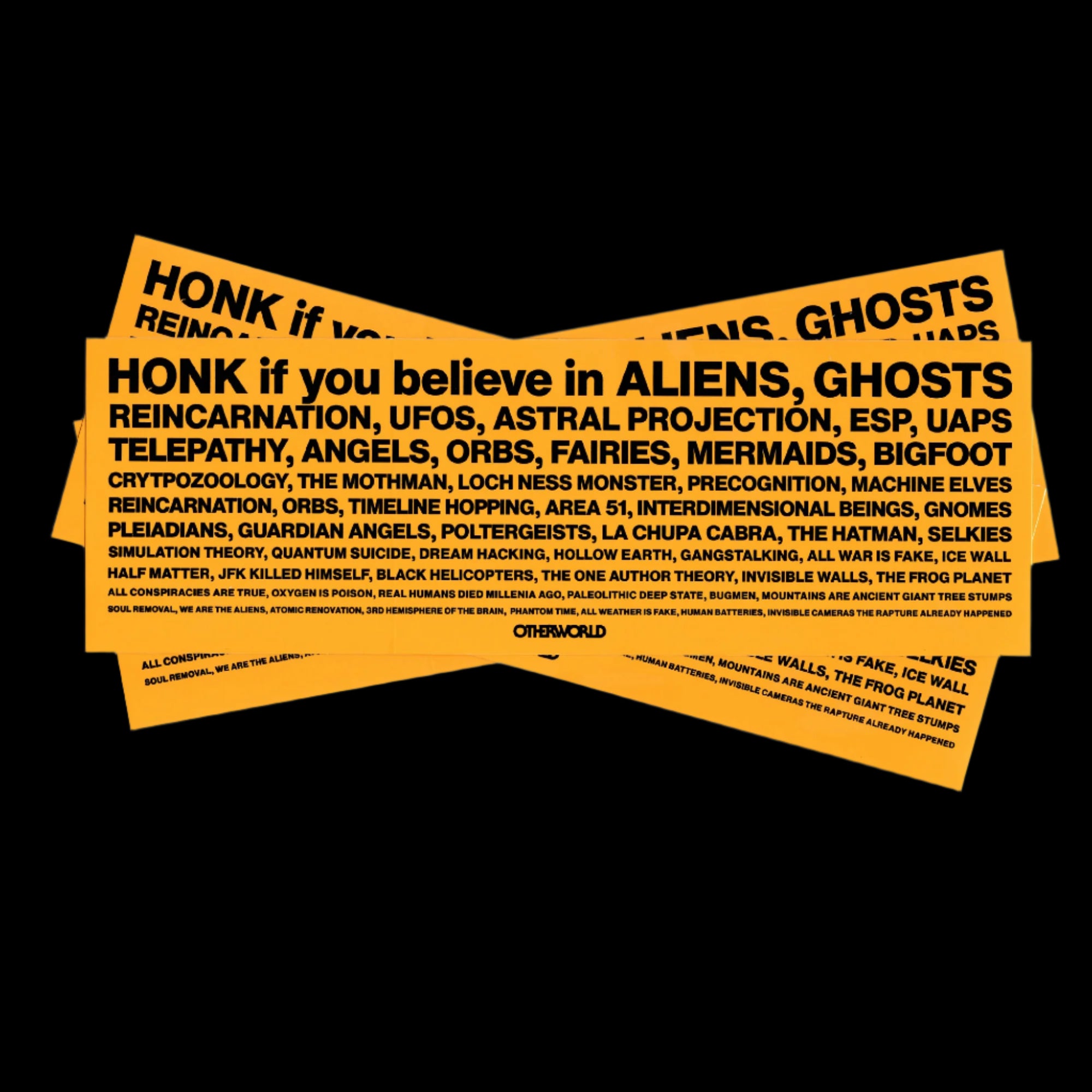 "Honk If You Believe" Sticker