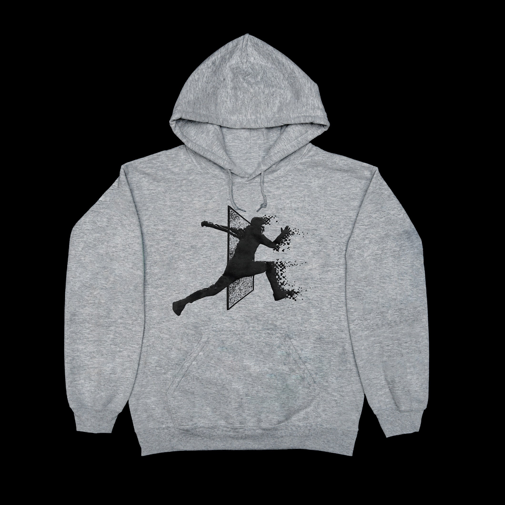 Otherworld Puff Print Hoodie - Heather Grey