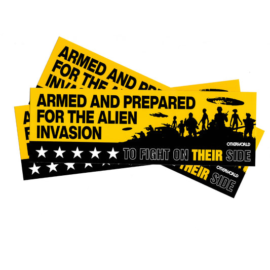 Armed and Prepared Bumper Sticker