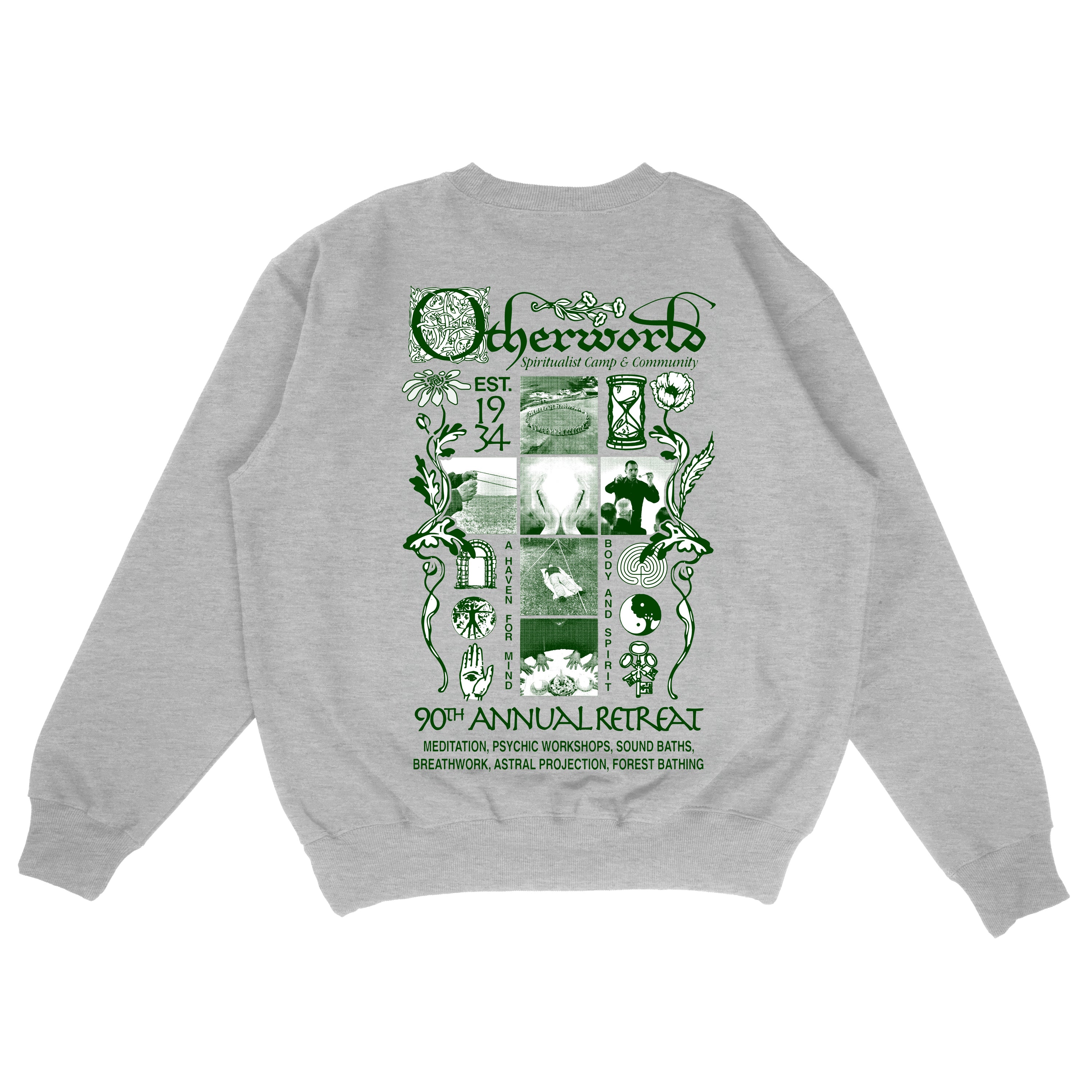 Camp Sweatshirt - Heather Grey