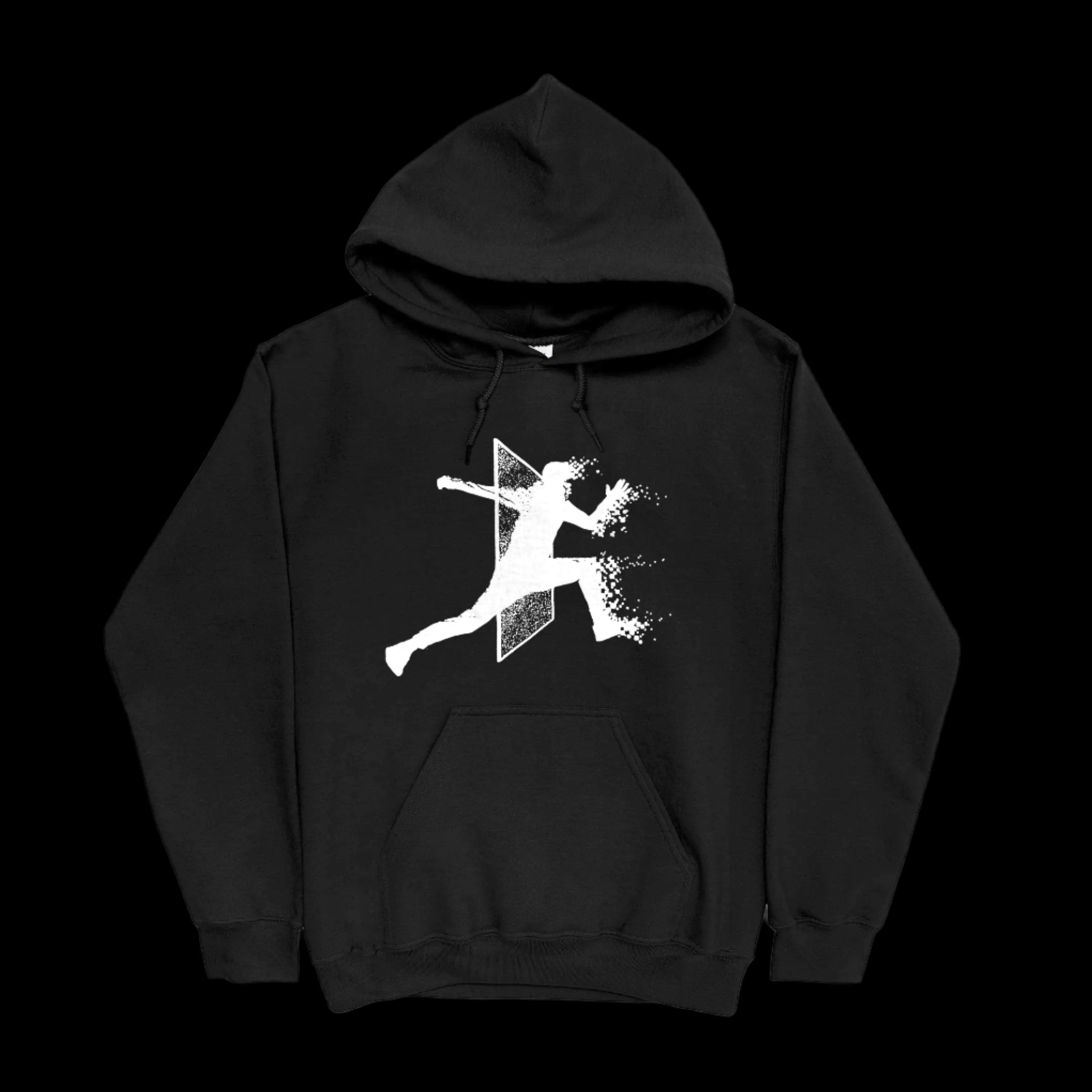 Otherworld Puff Print Hoodie - Black